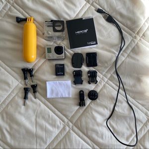 GoPro Hero 3+ with attachments